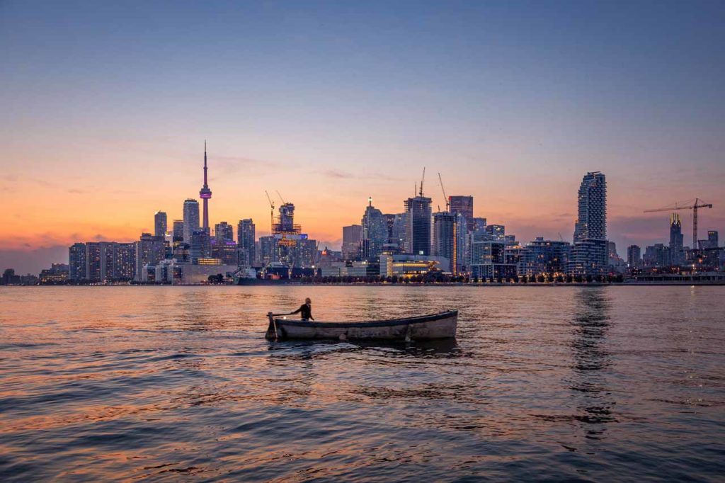 Polson Pier in Toronto