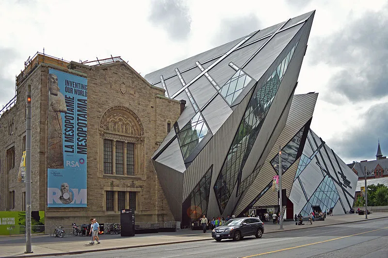 Royal Ontario Museum in Yorkville Toronto