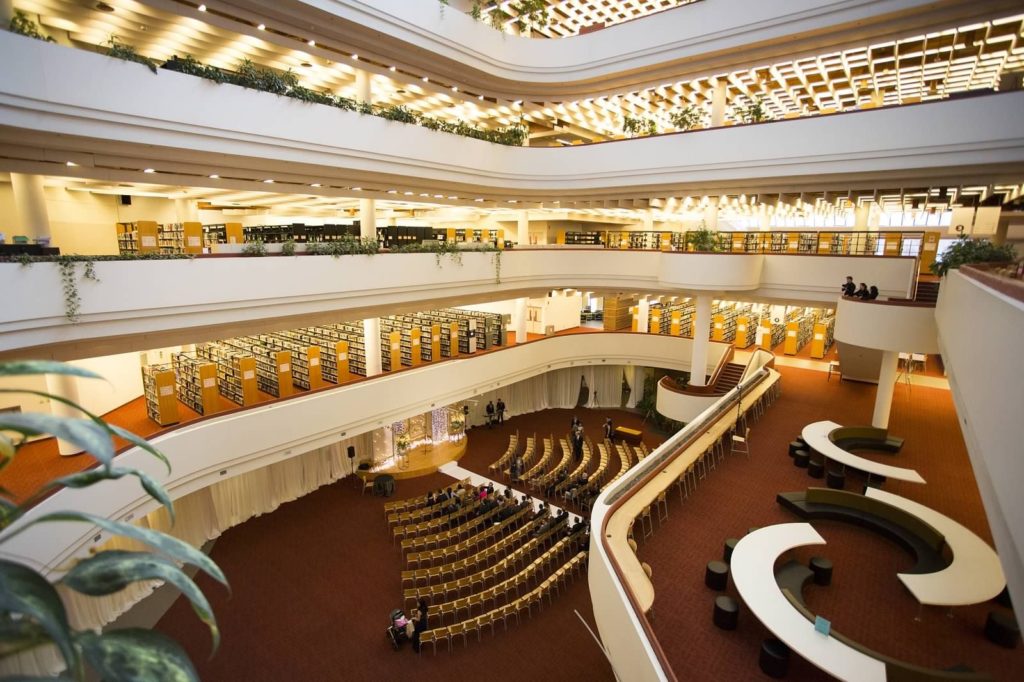 Toronto Reference Library inside building