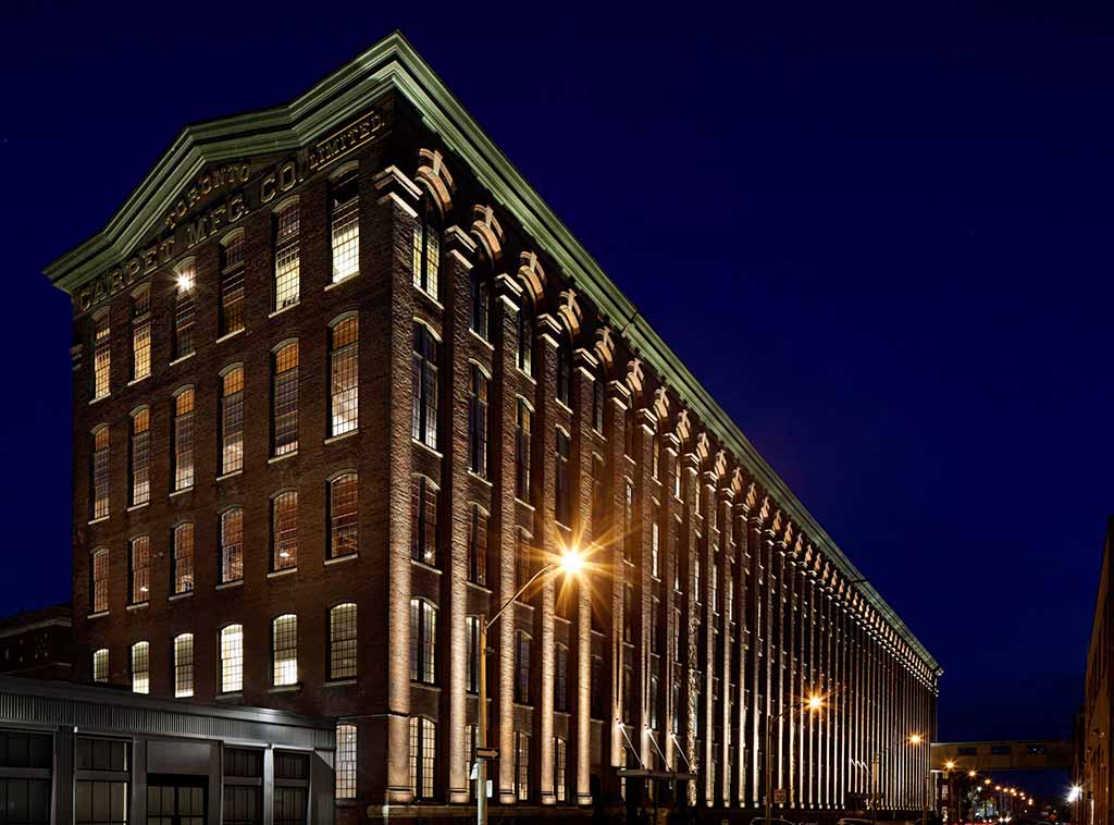 Historic Toronto Carpet Factory building