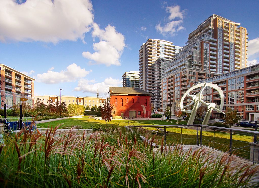 Liberty Village Toronto: Liberty Park