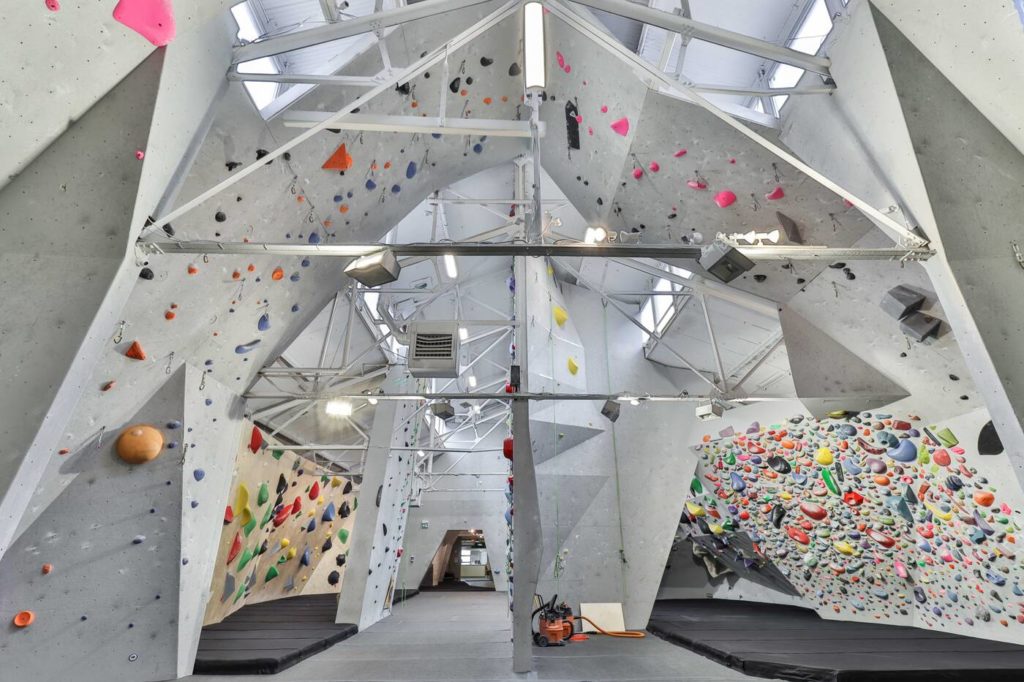 Indoor Rock Climbing Gym 