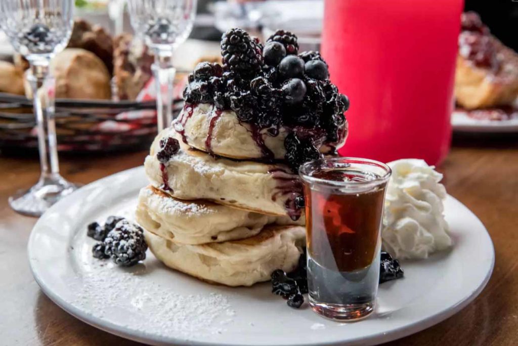 School Restaurant Pancake  in Liberty Village Toronto