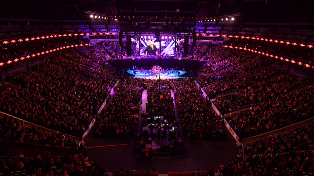 Concert in Rogers Centre Stadium Toronto