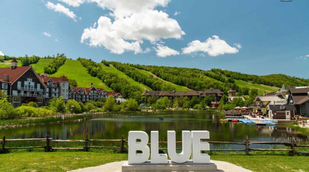 Blue mountain village Ontario 