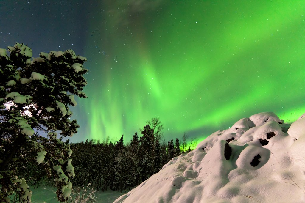 Northern lights in Yokun