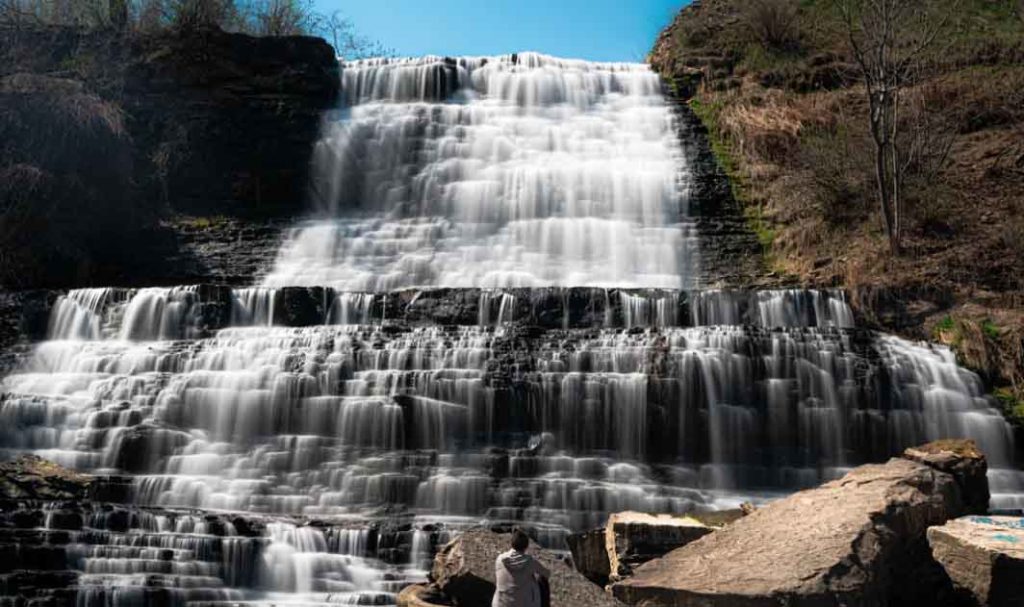 best waterfalls in ontario: Albion Falls