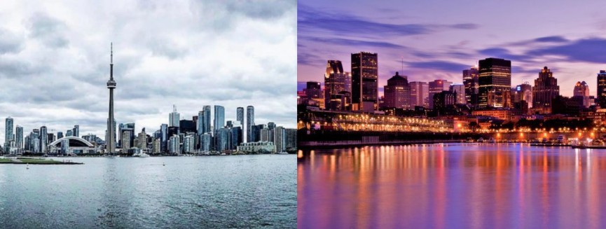 living in Toronto vs Montreal