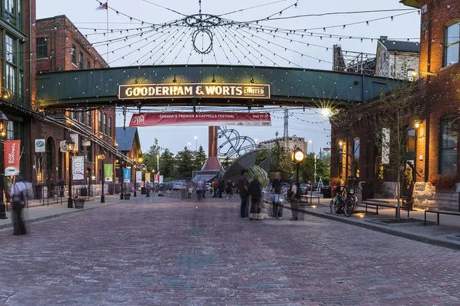 Distillery district toronto