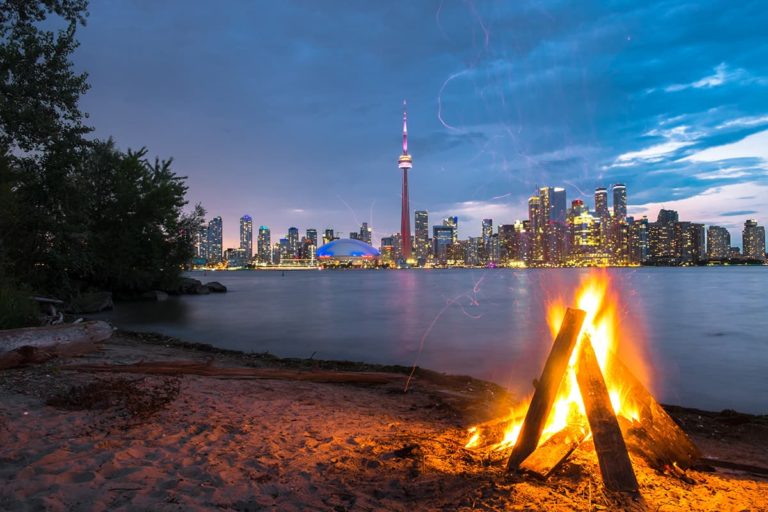 Toronto in summer - Toronto islands beaches