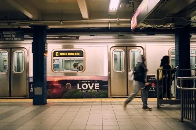 New York vs Toronto public transportation system - a metro station in Toronto